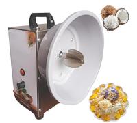 Rallador eléctrico de coco, máquina de procesamiento de coco ajustable de 3 velocidades, herramienta comercial de eliminación de carne para tiendas, restaurantes, panaderías