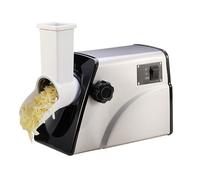 Rallador eléctrico de queso con potente motor y cuchillas intercambiables para una trituración eficiente en cocinas comerciales y domésticas