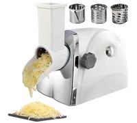 Rallador eléctrico de queso, triturador giratorio profesional para una fácil molienda y preparación de ensaladas
