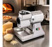 Rallador eléctrico de queso, trituradora giratoria de 0.75 HP 550 W para queso, pan y mantequilla, capacidad de 88 libras/hora con recipiente