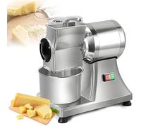 Rallador eléctrico de queso y máquina trituradora para queso duro, pan, almendras, maní y azúcar morena con protección de seguridad