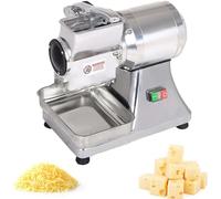 Rallador eléctrico de queso y triturador de migas de pan, 550 W de alta eficiencia con contenedor, para rallar rápida y fácilmente queso, mantequilla y migas de pan