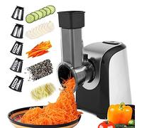 Rallador Eléctrico de verduras, cortador de verduras eléctrico, Cortador verduras en espiral eléctrico de 150 W