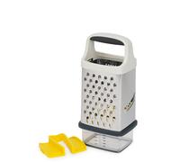 Joseph Joseph Rallador manual Multi-Grip 4 caras con contenedor y protector, inox, antideslizante