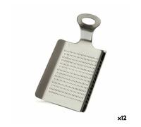 Rallador plateado acero inoxidable trufas 2 x 19 x 11 cm (12 unidades)
