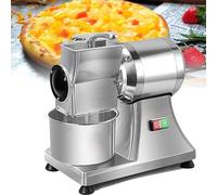 Rallador Queso Comercial,Máquina Trituradora Rotatoria Eléctrica Queso Con Cubo Acero Inoxidable,Alta Velocidad 1500 Rpm Para Una Molienda Eficiente En Restaurantes,Bares Y Cantinas