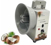 Rallador raspador de coco, procesamiento de alta eficiencia, 3 velocidades ajustables, 35 kg/h, cubierta antipolvo de hoja, para extracción de escamas y leche