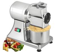 Rallador Y Molinillo De Queso Comercial, Máquina Ralladora De Acero Inoxidable De 550 W Con Cubo De Acero Inoxidable, Rendimiento De 40 Kg/H Para Queso, Mantequilla, Pan Y Salvado