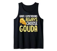 Rallar Expectativas Siempre Elija Queso Gouda Camiseta sin Mangas