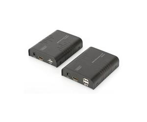 Rallonge KVM - Assmann - DS-55202 - Extensor HDMI - Negro - Sobre IP