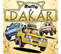 Rally a Dakar: due gatti nella loro macchina gialla in un'avventura nel deserto