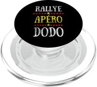 Rally Apéro Dodo | Humor Carreras Automotor Mecano Divertido PopSockets PopGrip para MagSafe