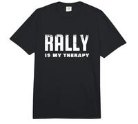Rally Es Mi Terapia - Rally Comfort Colors Adult Heavyweight T-Shirt