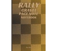 RALLY GRAVEL PACE NOTE NOTEBOOK LOOSE SURFACE VIBESFOR YOUR PACE NOTES FROM EVERY SPECIAL STAGE TO GET GOOD RESULTS: For Teens, Adults and Seniors