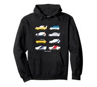 Rally Legends Group B diseño de coche de rally clásico Sudadera con Capucha