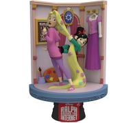 Ralph 2 Statua Rapunzel & Vallenope D-Stage Diorama Figura 16 cm Beast Kingdom