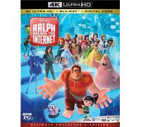 RALPH BREAKS THE INTERNET (4K UHD Blu-ray) John C. Reilly (Importación USA)