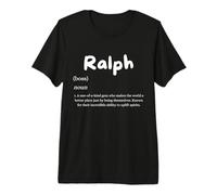 Ralph Definition Personalized Name Custom Costume For Ralphy Camiseta Premium
