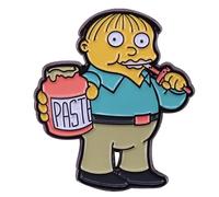 Ralph Eating Glue Paste Animated Cartoon Comedy TV Show Animation Funny Humor Broma 3.2 cm Esmalte Pin Insignia, 1.25 Inches, Esmalte, Esmalte