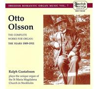 Ralph Gustafsso Complete Works for Organ, The: 1909 - 191 (CD) (Importación USA)