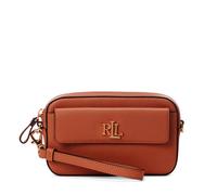 Lauren Ralph Lauren Marcy Small Bandolera tan, cuero, mujer