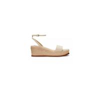 Ralph Lauren - Cameryn IV Espadrilla de Cuero Tumbled - Shoes - Mujer - Beige - 42 EU -