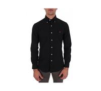 Ralph Lauren - Camisa de Vestir Entallada con Botones - Shirts - Hombre - Negro - XL -