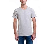 Ralph Lauren Camiseta para Hombre, Gris Grey Heather A0004, L
