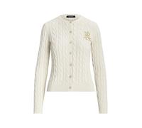 Lauren Ralph Lauren Cardigan torsadé en coton L Blanco