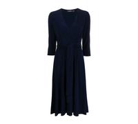 Ralph Lauren - Carlyna 3/4 Sleeve Day Dress - Dresses - Mujer - Azul - S -