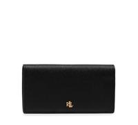 Lauren Ralph Lauren Medium Monedero negro, cuero, mujer