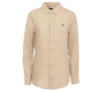 Ralph Lauren - Classic Fit Linen Shirt - Blouses & Shirts - Mujer - Marrón - L -