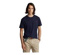 POLO RALPH LAUREN Camiseta slim-fit de punto con cuello redondo. Color Azul Marino