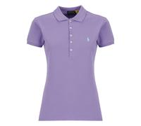 Ralph Lauren - Julie Slim Short Sleeve Polo - Tops - Mujer - Púrpura - S -