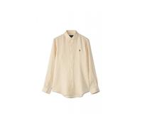 Ralph Lauren - Linen Long Sleeve Shirt - Shirts - Hombre - Beige - M -