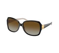 Ralph Lauren Mujer RA5138 6123T3 Gafas de sol Acetato Negro Marrón Cuadrada Polarizado Sombreado