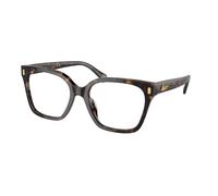 Ralph Lauren Mujer RA7158U 5003 Monturas ópticas Acetato Tortuga Transparente Cuadrada Normal