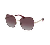 Ralph Lauren Mujer Ralph Lauren RA4138 911662 Gafas de sol Metal Rojo Violeta Cuadrada Polarizado Sombreado