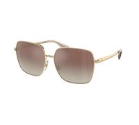 Ralph Lauren Mujer Ralph Lauren RA4142 9116B8 Gafas de sol Metal Oro Marrón Cuadrada Normal Sombreado