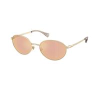 Ralph Lauren Mujer Ralph Lauren RA4148 9116R1 Gafas de sol Metal Oro Redonda Normal Espejo