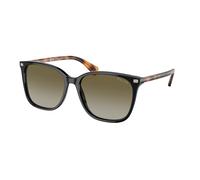 Ralph Lauren Mujer RA5293 VVCV 60378E Gafas de sol Acetato Negro Verde Cuadrada Normal Sombreado