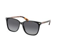 Ralph Lauren Mujer Ralph Lauren RA5293 VVCV 6037T3 Gafas de sol Acetato Negro Marrón Cuadrada Polarizado Sombreado