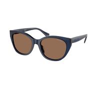 Ralph Lauren Mujer Ralph Lauren RA5324U 605973 Gafas de sol Acetato Azul Marrón Cuadrada Normal