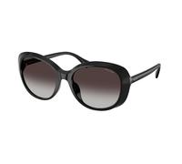 Ralph Lauren Mujer Ralph Lauren RA5335U 50018G Gafas de sol Acetato Negro Gris Redonda Normal Sombreado