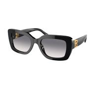Ralph Lauren Mujer RL8217U THE NIKKI 500179 Gafas de sol Acetato Negro Violeta Cuadrada Normal Sombreado