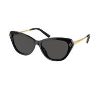 Ralph Lauren Mujer RL8224U THE ELLA 500187 Gafas de sol Acetato Negro Gris Cat Eye Normal