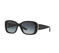 Ralph Lauren Mujer Sunglass RL8127B - Color del Marco: Negro Brillante, Color de la Lente: Gris Degradado