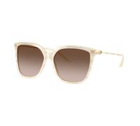 Ralph Lauren Mujer Sunglass The Jacquie - Color del Marco: Crema y cuerno, Color de la Lente: Marrón Degradado