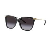 Ralph Lauren Mujer Sunglass The Jacquie - Color del Marco: Negro Brillante, Color de la Lente: Gris Degradado