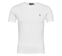 Ralph Lauren - Pima Polo T-shirt - Tops - Hombre - Blanco - XL -